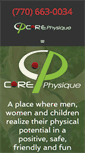 Mobile Screenshot of corephysique.net